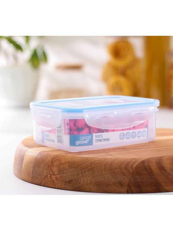 Контейнер пищевой Good & Good, 500 мл с герметичной крышкой