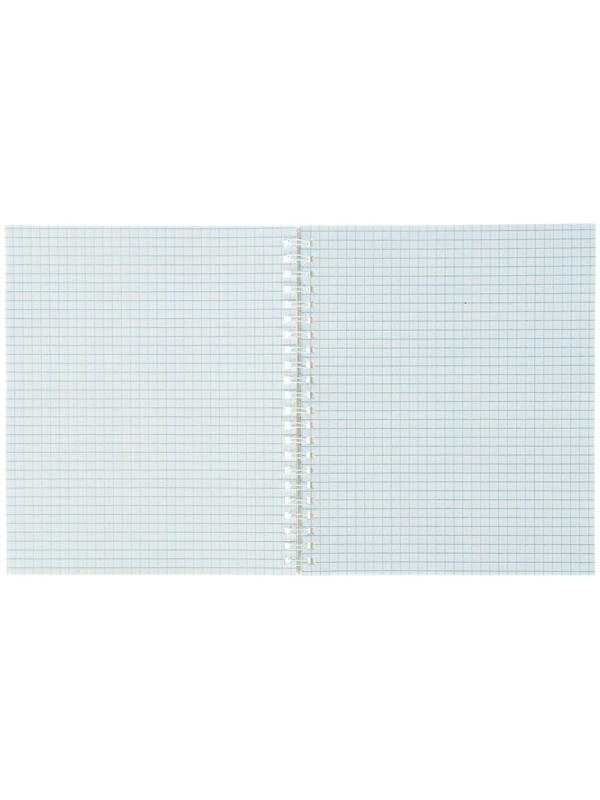 Тетрадь А5+, 80 листов в клетку на гребне 