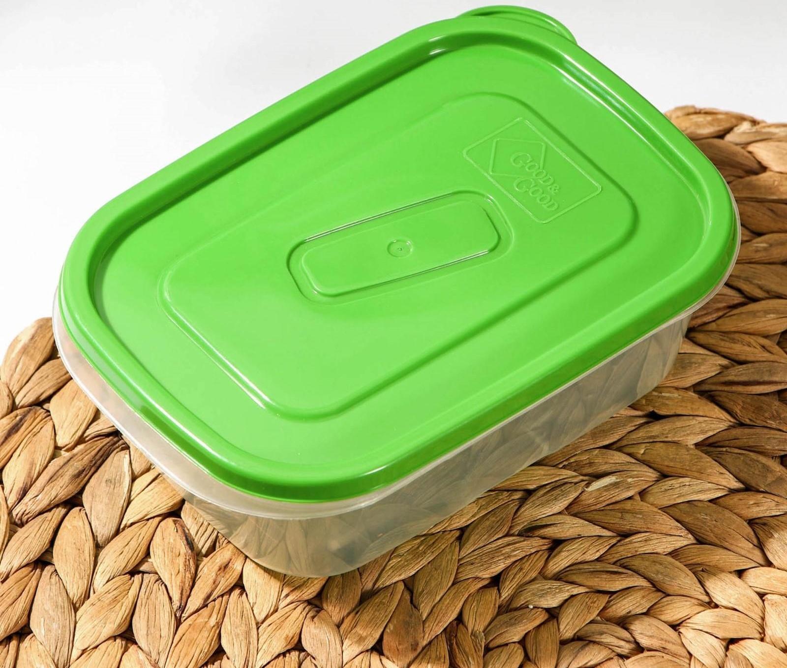 Набор контейнеров пищевых Good & Good, 450 мл, 2 шт, цвет МИКС