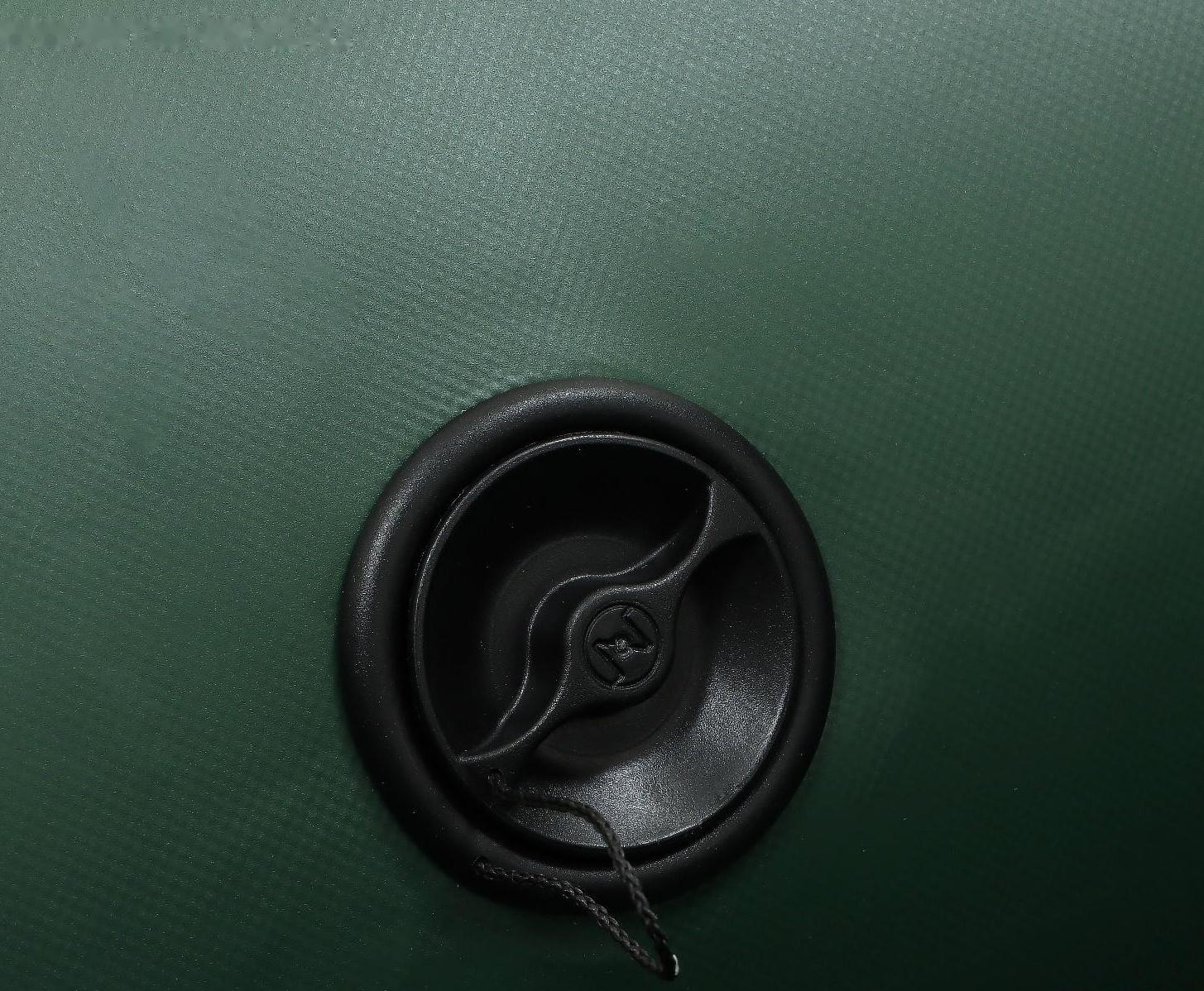 Лодка YUGANA В-270 PC, реечная слань, цвет олива