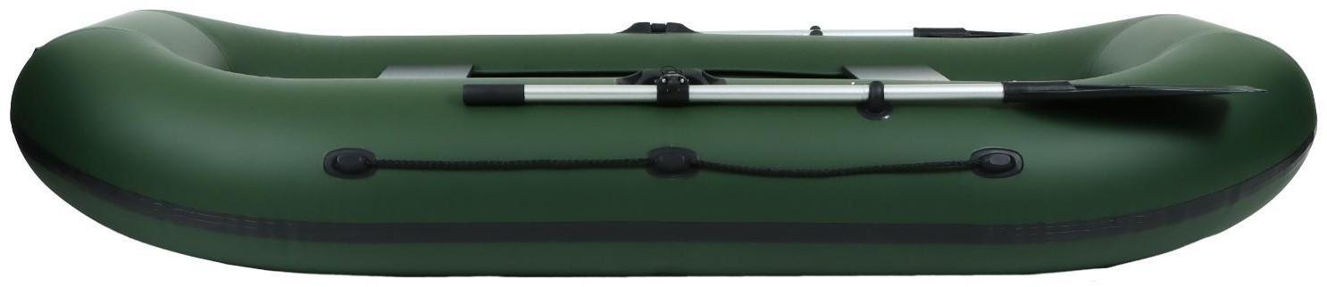 Лодка YUGANA В-270 PC, реечная слань, цвет олива