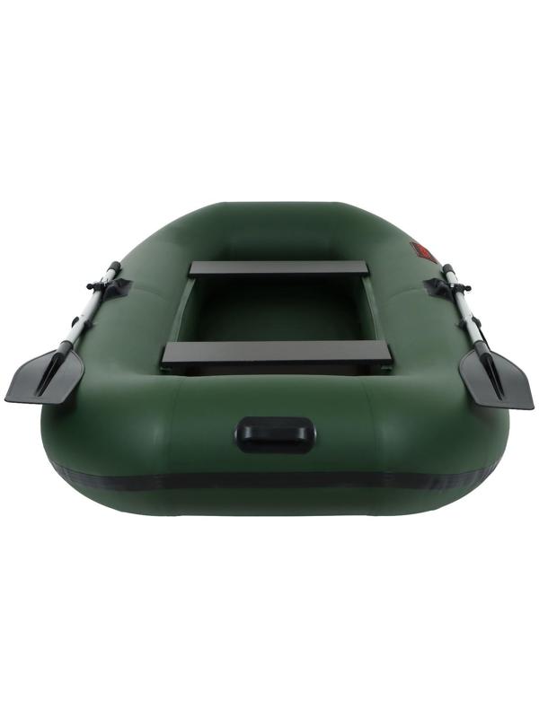 Лодка YUGANA В-270 PC, реечная слань, цвет олива