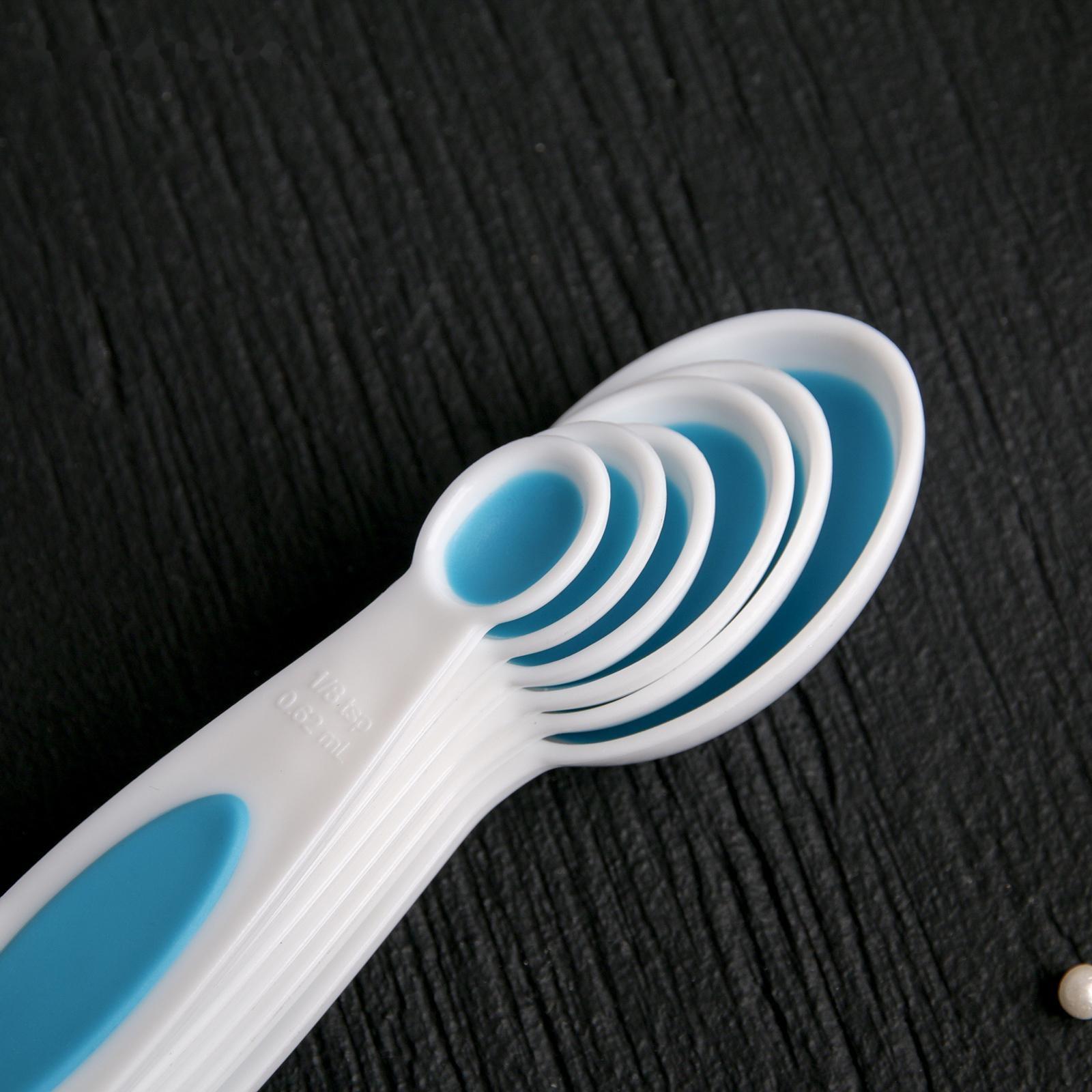 Набор мерных ложек Доляна, 6 шт, цвет МИКС