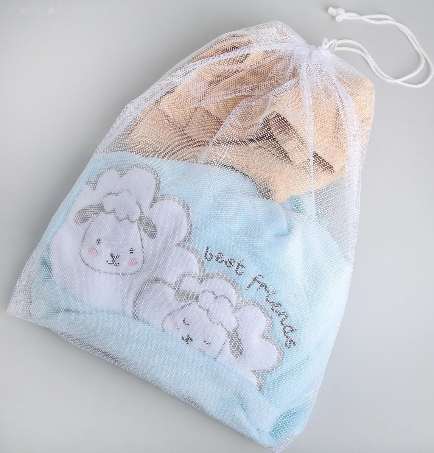 Мешок для стирки белья, 38×50 см, цвет белый