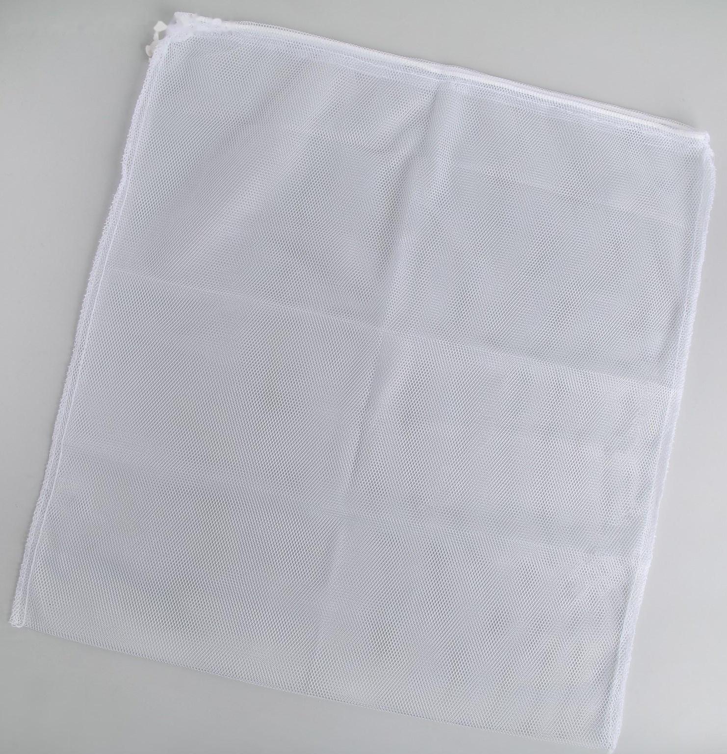 Мешок для стирки белья, 50×56 см, цвет белый
