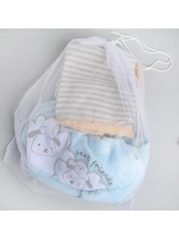 Мешок для стирки белья, 50×56 см, цвет белый