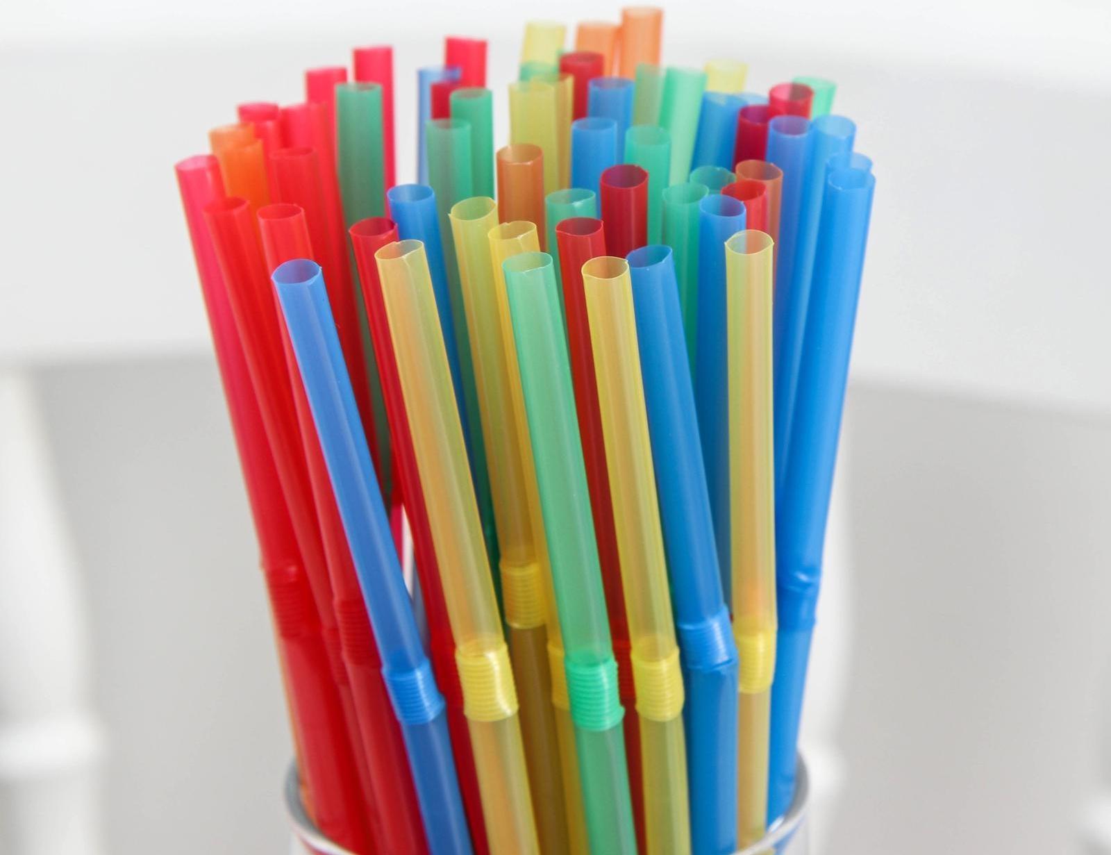 Набор трубочек одноразовых для коктейля Доляна, 0,5×21 см, 100 шт, с гофрой, цвет МИКС