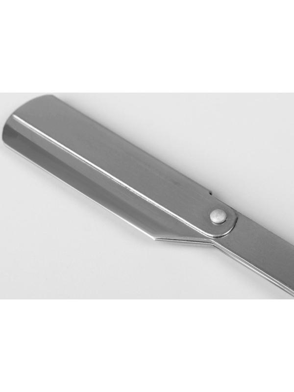 Опасная бритва, 14 см, цвет серый, PR-188