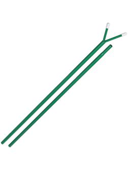 Опора для ветвей, h = 160 см, d = 1 см, металл, зелёная
