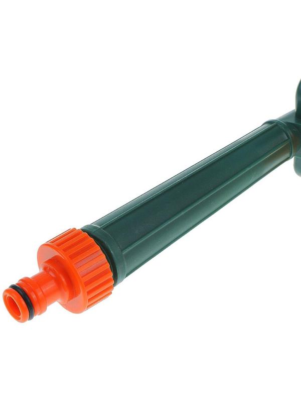 Щетка для мытья Li-Sa, проточная ручка со штуцером для подачи воды, 31 см