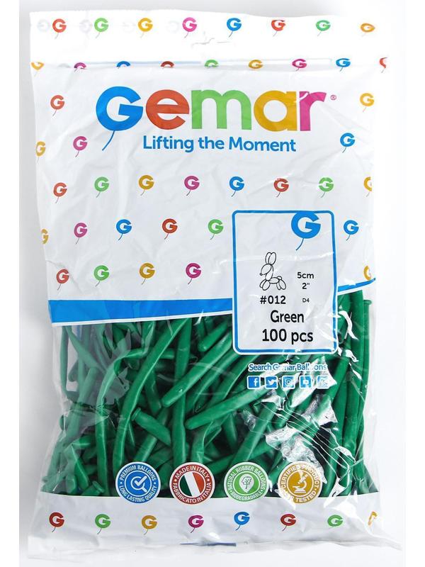 Шар для твистинга 260, пастель, набор 100 шт., цвет зелёный
