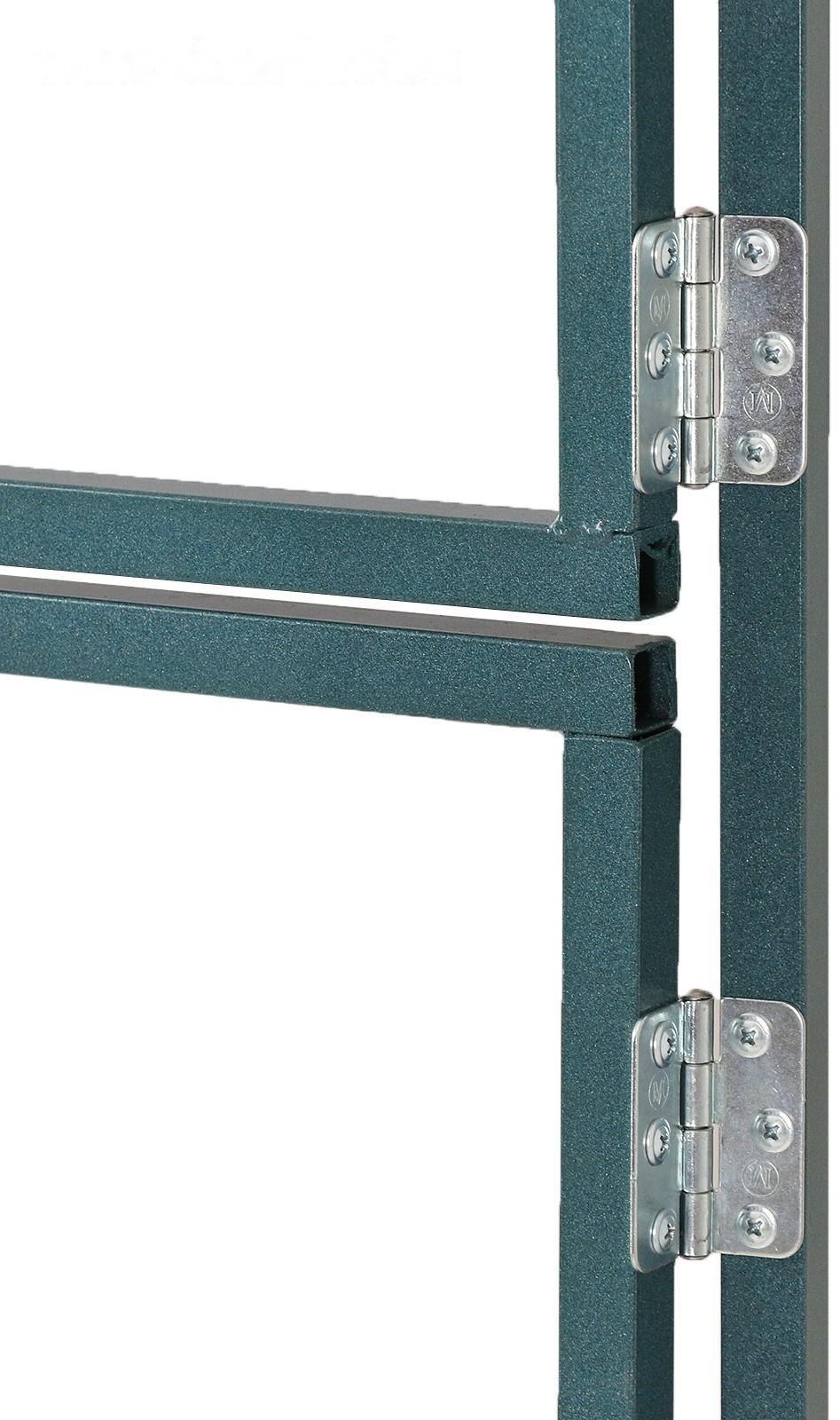 Каркас теплицы, 6 × 3 × 2 м, шаг 1 м, профиль 20 × 20 мм, толщина металла 1 мм, без поликарбоната, половинчатые арки