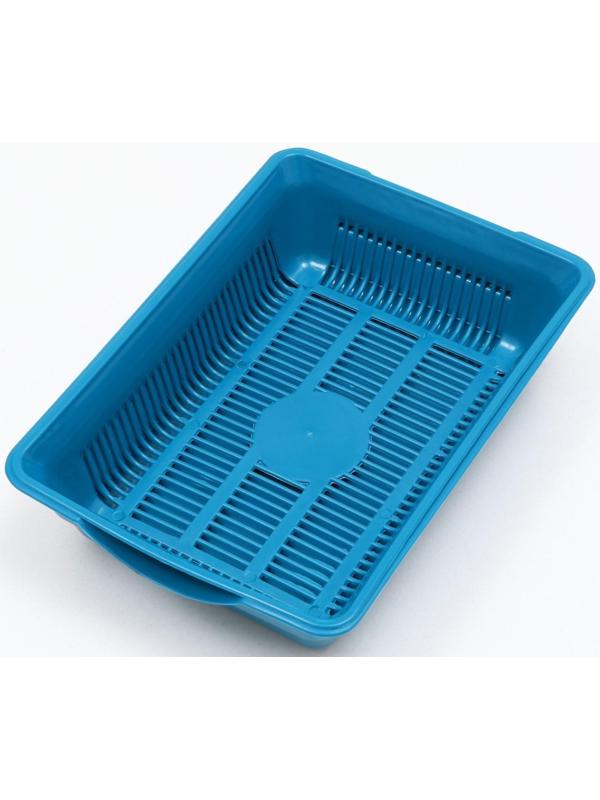 Туалет глубокий с сеткой 36 х 25 х 9 см, синий