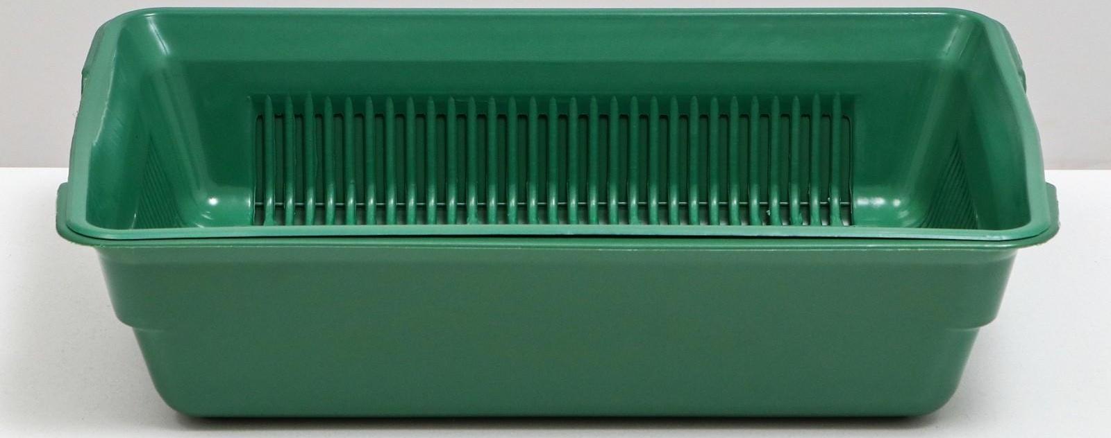 Туалет глубокий с сеткой 36 х 25 х 9 см, зеленый