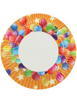 Тарелка одноразовая с ламинацией 