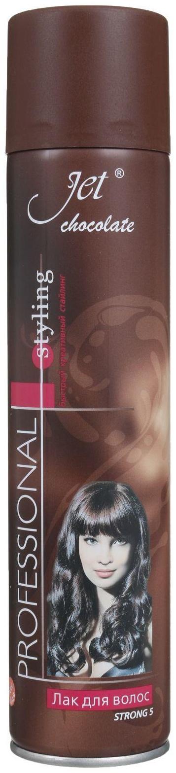 Лак для волос Jet chocolate Strong maxi 