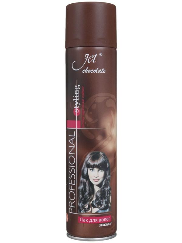 Лак для волос Jet chocolate Strong maxi 