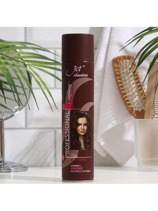 Лак для волос Jet chocolate Strong maxi 