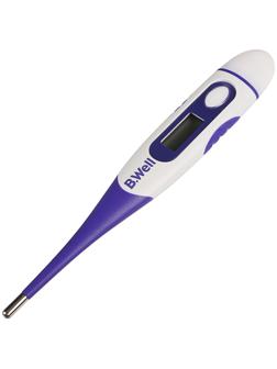 Термометр электронный B.Well WT-04, влагозащитный, гибкий наконечник, память, звук.сигнал