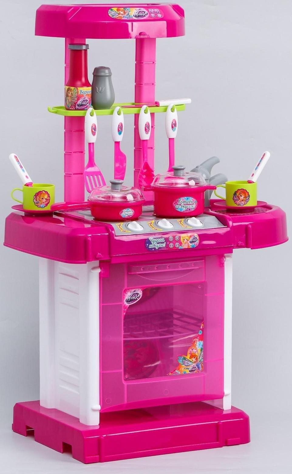 Игровой набор «Модная кухня», WINX, в чемоданчике, с аксессуарами, свет, звук, высота 65,5 см