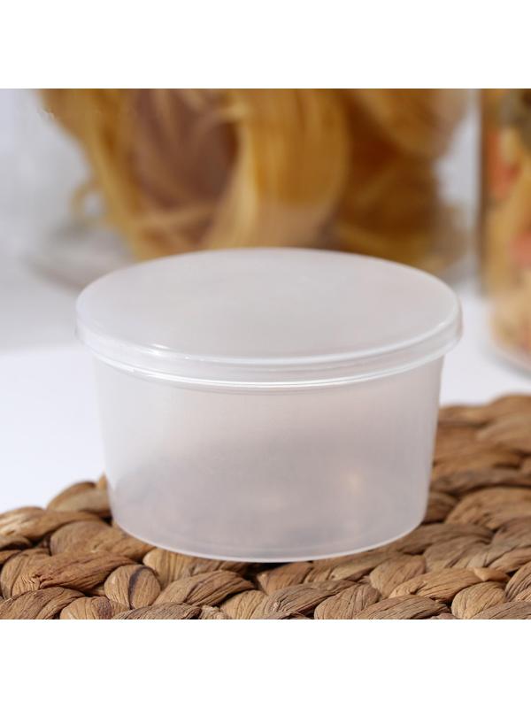 Контейнер пищевой ПластоС, 140 мл, с герметичной крышкой