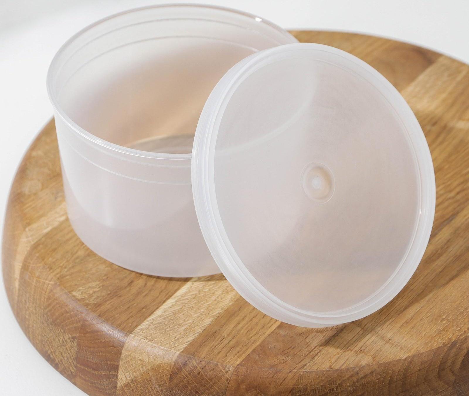 Контейнер пищевой, 600 мл, с герметичной крышкой