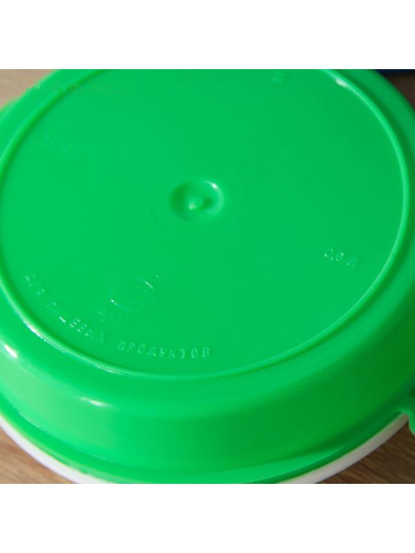 Набор пищевых контейнеров «Трапезница», 3 шт: 0,6 л, 2 шт - 1 л, цвет МИКС