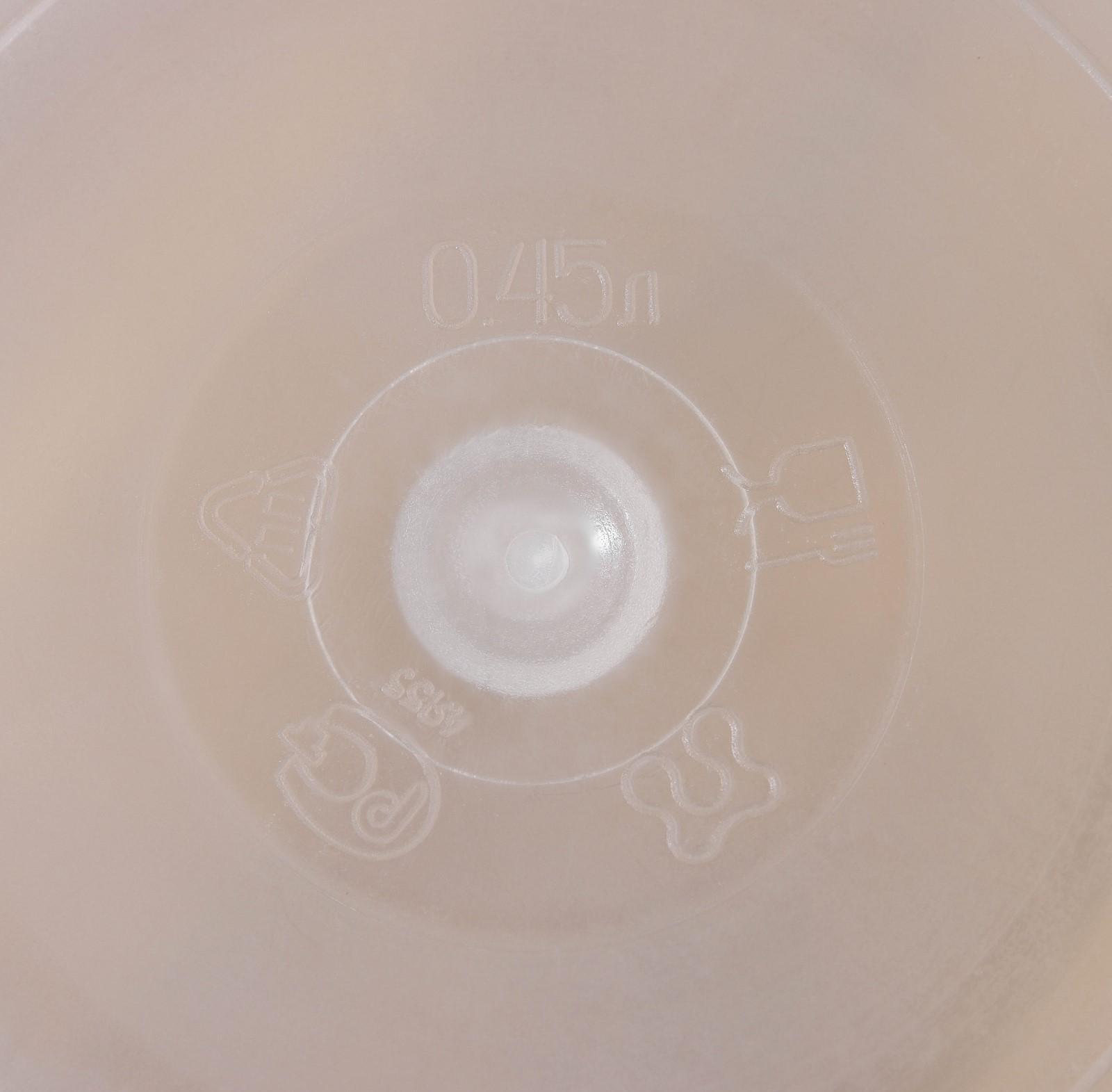 Контейнер пищевой, 450 мл, с герметичной крышкой