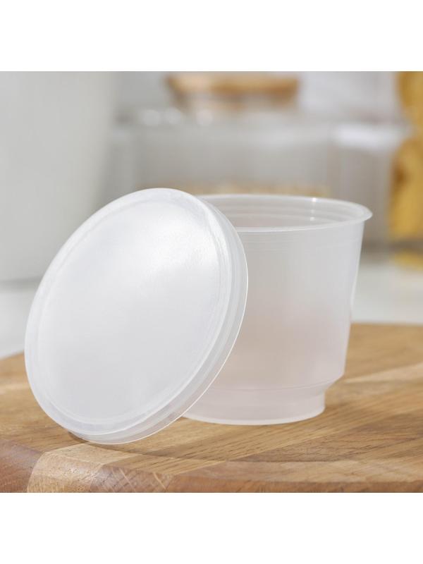Контейнер пищевой ПластоС, 250 мл, с герметичной крышкой