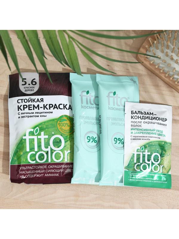 Стойкая крем-краска для волос Fitocolor, тон красное дерево, 115 мл