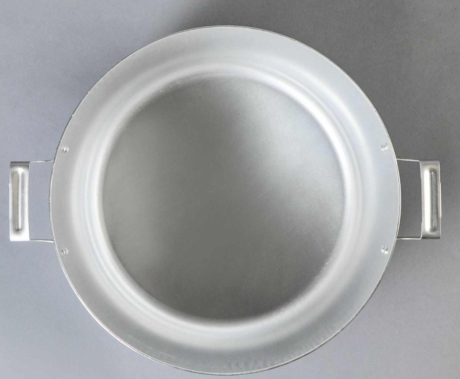 Кастрюля, 15 л, металлическая крышка, цвет хромированный