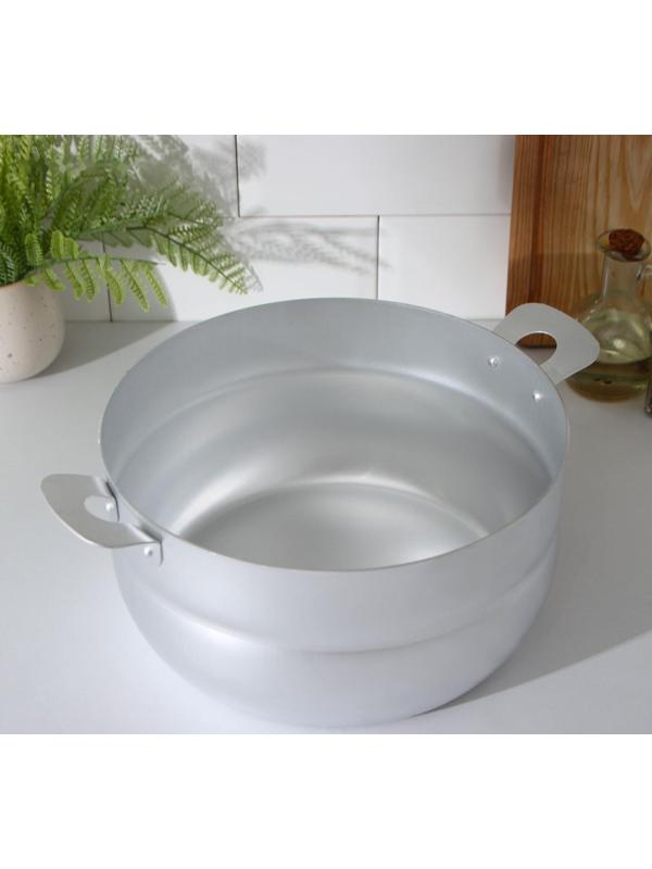 Манты-казан, 6 л, с 3 сетками, металлическая крышка, цвет хромированный