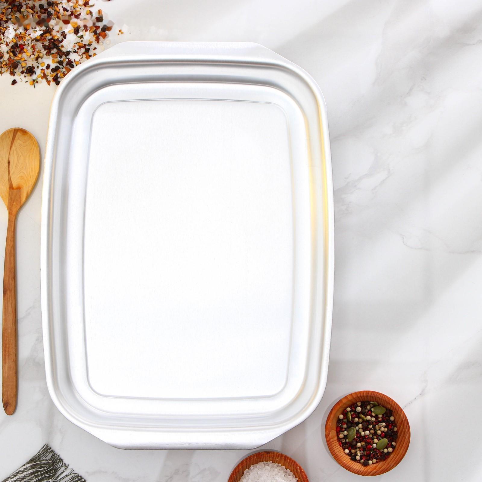 Противень, 26×36 см, цвет серебряный