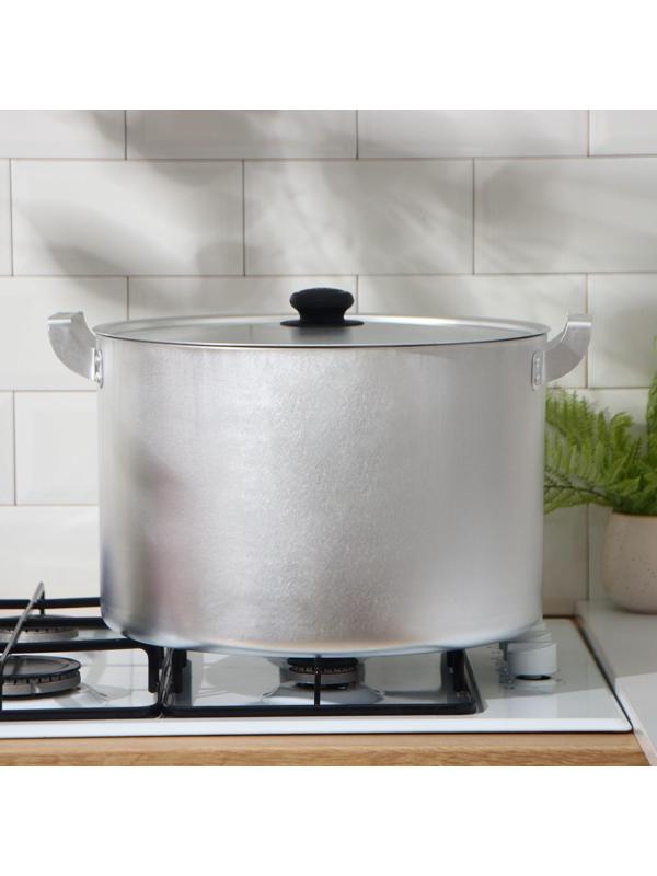 Кастрюля, 20 л, металлическая крышка