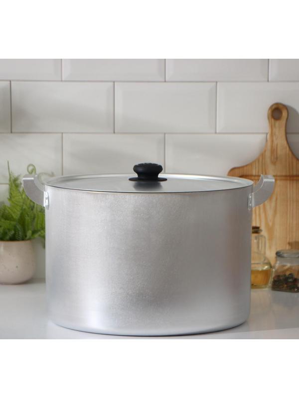 Кастрюля, 20 л, металлическая крышка