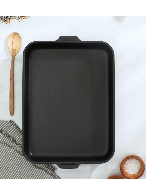 Противень «Экономика», 23×30 см, антипригарное покрытие, цвет синий