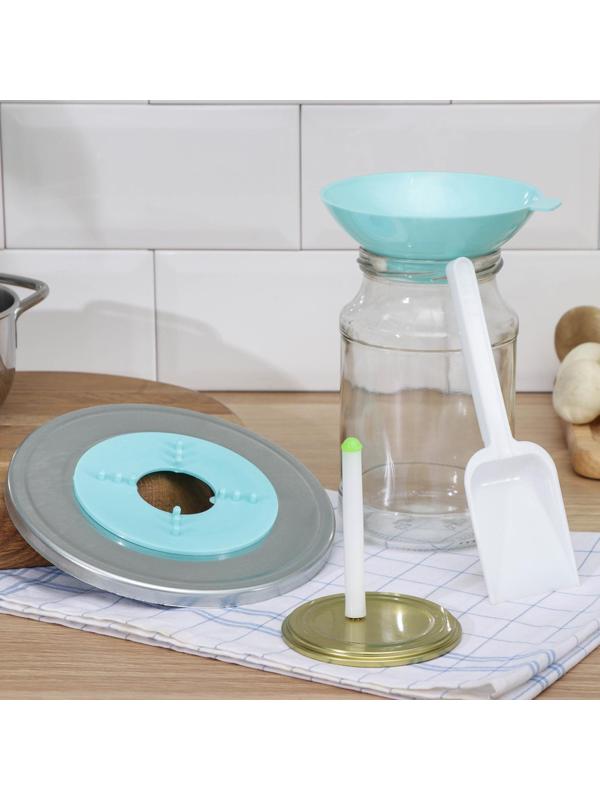 Набор для консервирования: воронка, магнит, лопатка, насадка на стерилизатор