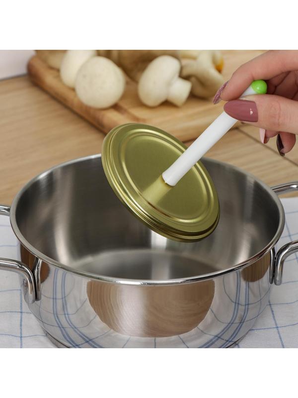 Набор для консервирования: воронка, магнит, лопатка, насадка на стерилизатор