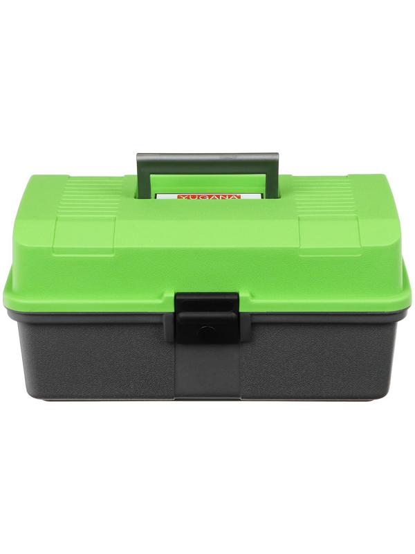 Ящик YUGANA двухполочный, цвет зеленый