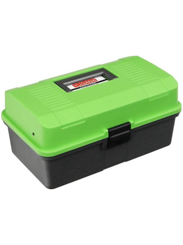 Ящик YUGANA двухполочный, цвет зеленый