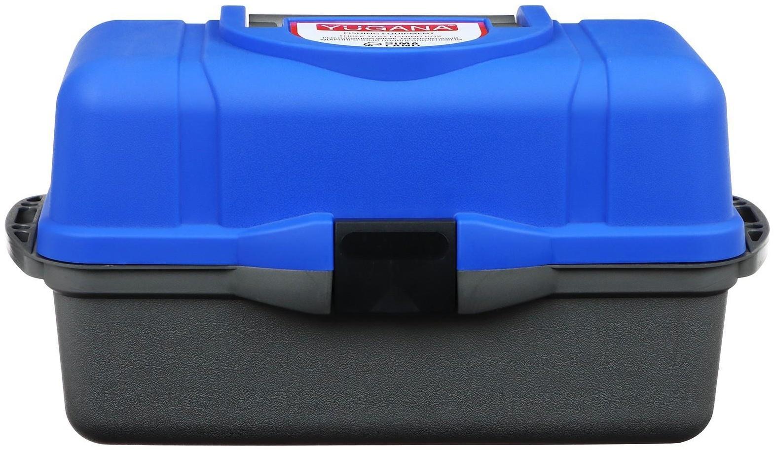Ящик YUGANA трехполочный, цвет синий