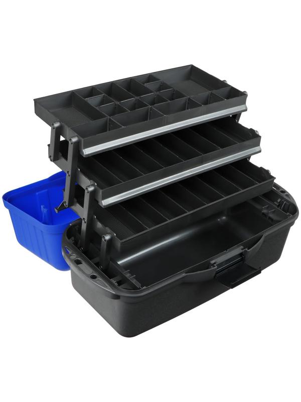 Ящик YUGANA трехполочный, цвет синий