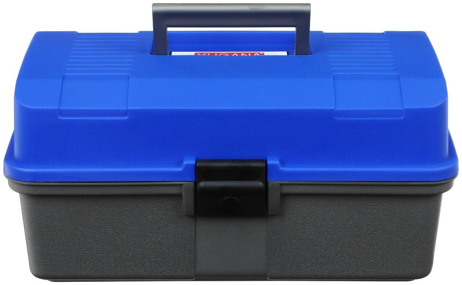 Ящик YUGANA двухполочный, цвет синий