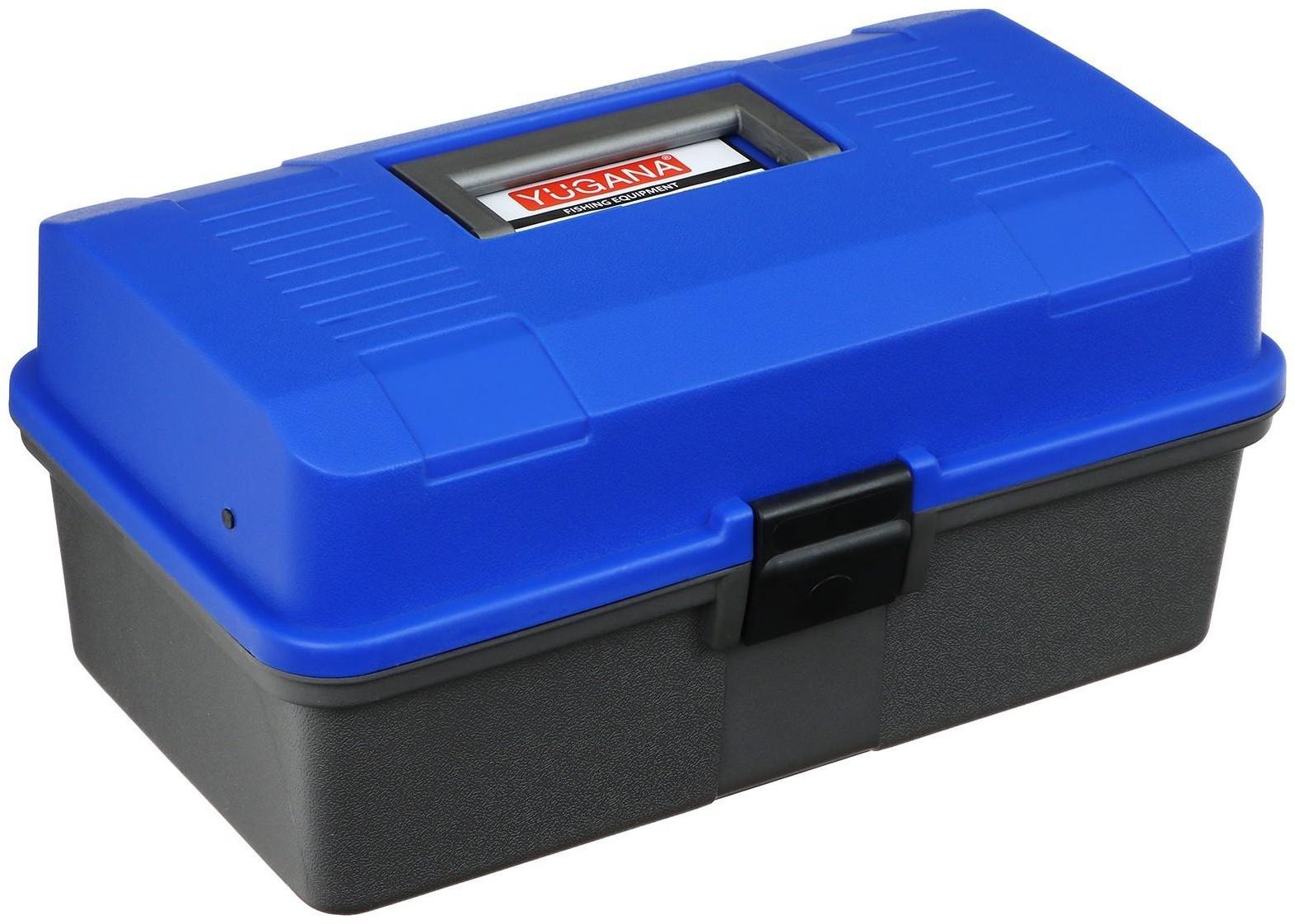 Ящик YUGANA двухполочный, цвет синий