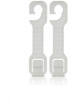 Крючки-вешалки, прозрачные на подголовник