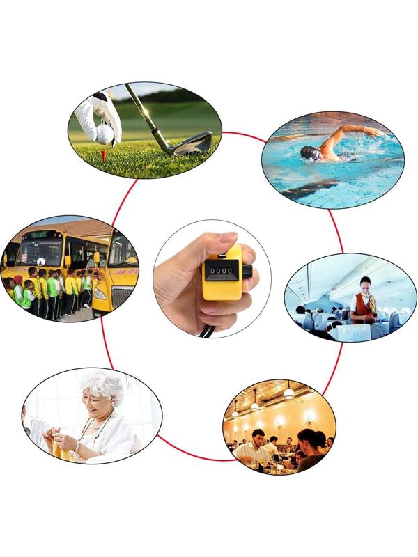 Счётчик рядов механический, цвет МИКС