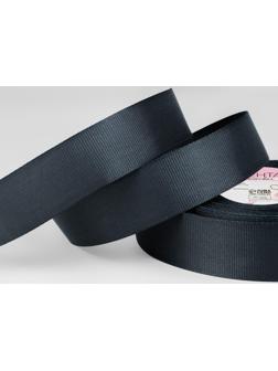 Лента репсовая, 25 мм, 23 ± 1 м, цвет тёмно-серый №242