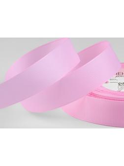 Лента репсовая, 25 мм, 23 ± 1 м, цвет светло-розовый №04