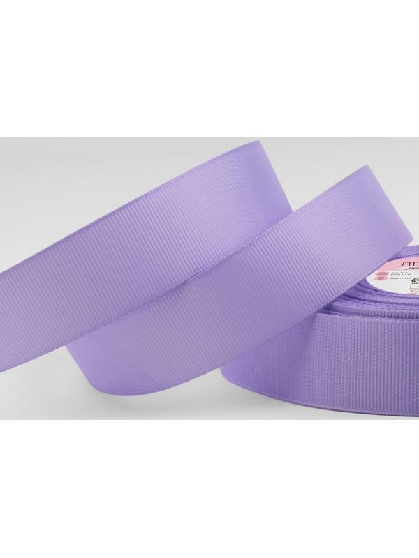 Лента репсовая, 25 мм, 23 ± 1 м, цвет сиреневый №21