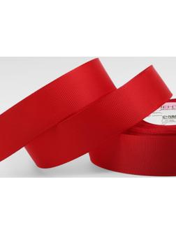 Лента репсовая, 25 мм, 23 ± 1 м, цвет бордовый №33